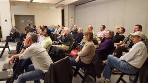 DVOC Meetings Attendees paying rapt attention to Matt's splendid talk